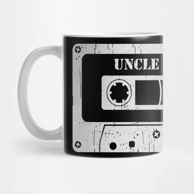 Uncle Phil - Vintage Cassette White by FeelgoodShirt